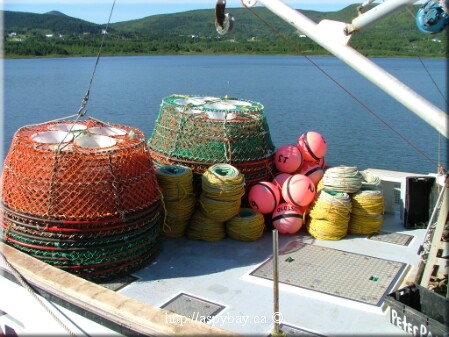 gear on boat after last day of season